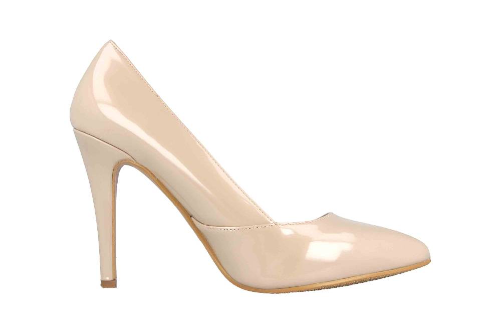 Andres Machado High Heels In Übergrößen Beige AM5471 Carol Crema Große Damenschuhe