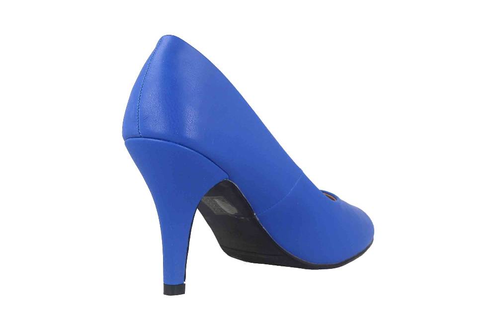 Andres Machado Pumps In Übergrößen Blau AM422 Soft Azulon Große Damenschuhe