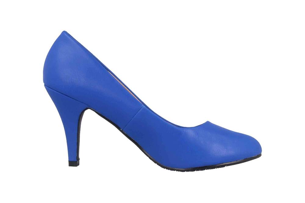 Andres Machado Pumps In Übergrößen Blau AM422 Soft Azulon Große Damenschuhe