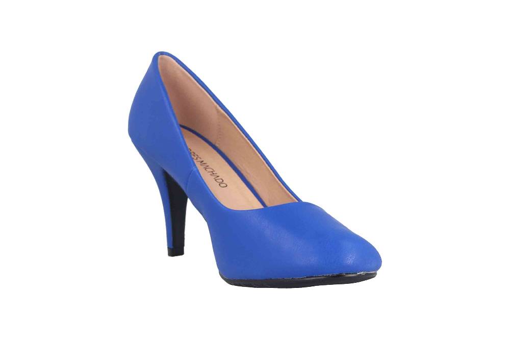 Andres Machado Pumps In Übergrößen Blau AM422 Soft Azulon Große Damenschuhe