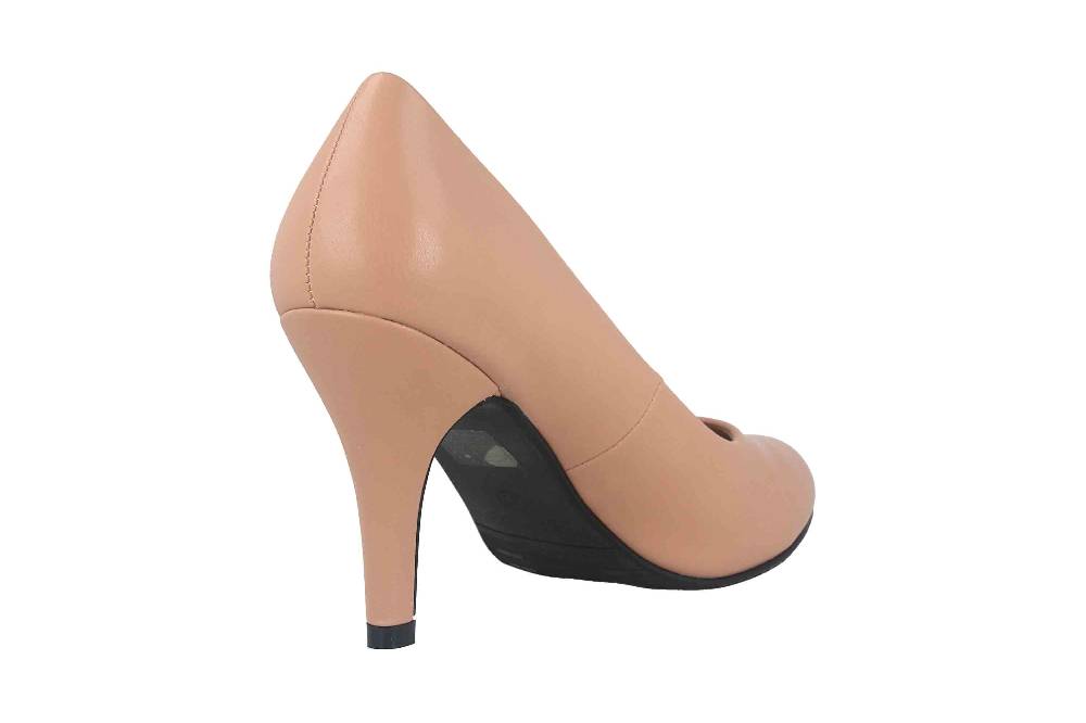 Andres Machado Pumps In Übergrößen Natur AM422 Soft Maquillaje Große Damenschuhe