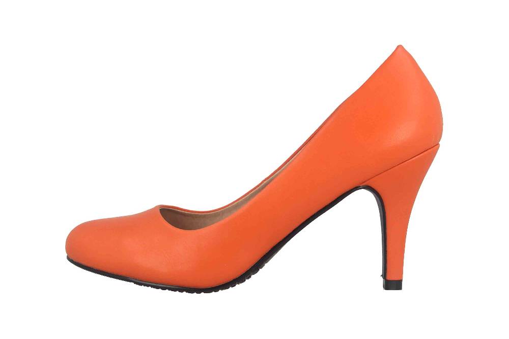 Andres Machado Pumps in Übergrößen Orange AM422 Soft Terracota große Damenschuhe