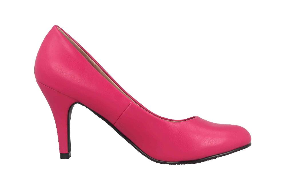 Andres Machado Pumps In Übergrößen Pink AM422 Soft Fucsia Große Damenschuhe