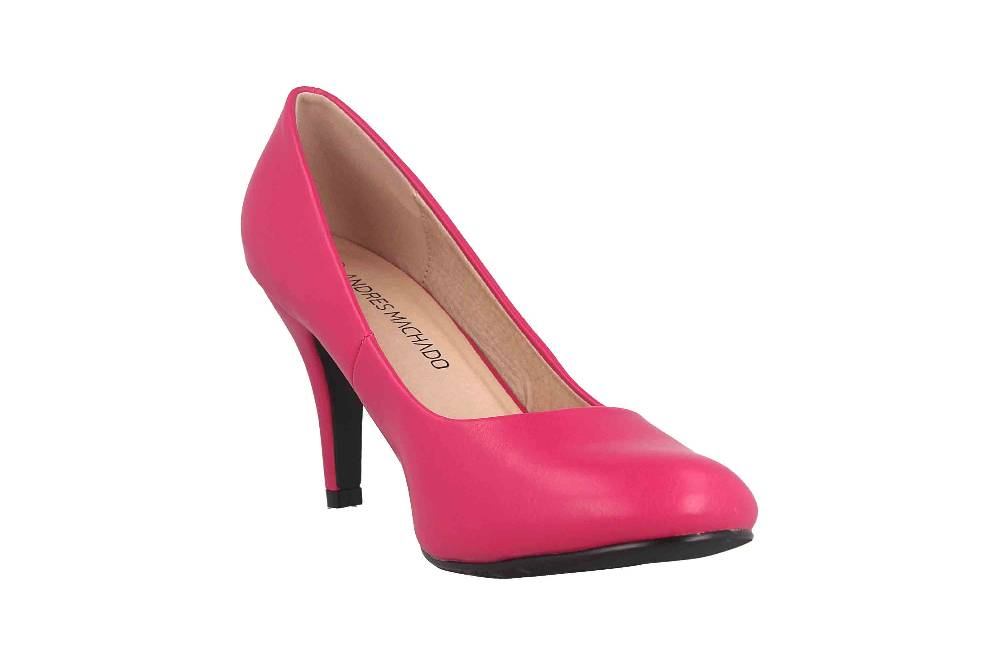 Andres Machado Pumps In Übergrößen Pink AM422 Soft Fucsia Große Damenschuhe