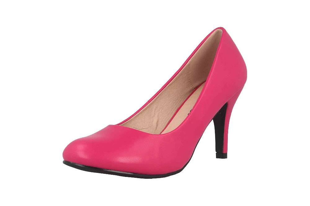Andres Machado Pumps In Übergrößen Pink AM422 Soft Fucsia Große Damenschuhe