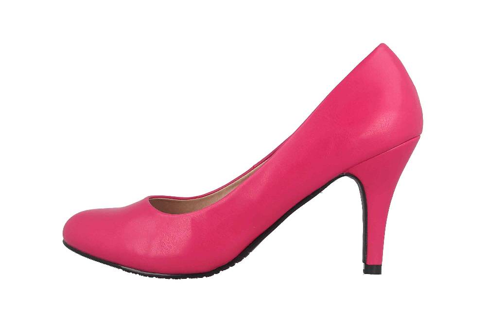 Andres Machado Pumps in Übergrößen Pink AM422 Soft Fucsia große Damenschuhe