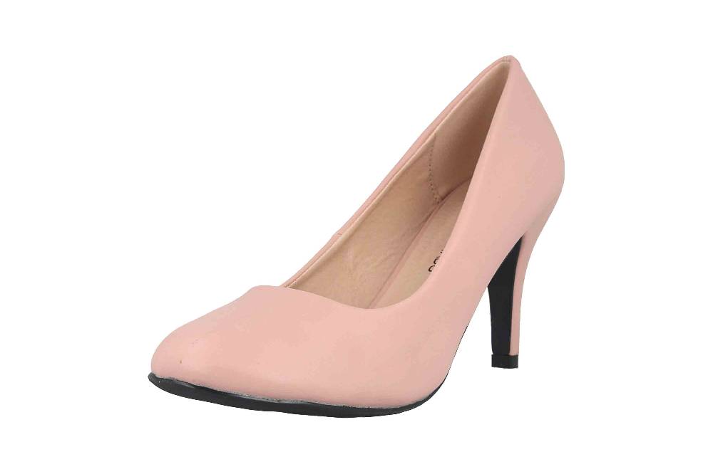Andres Machado Pumps In Übergrößen Rosa AM422 Soft Rosa Große Damenschuhe