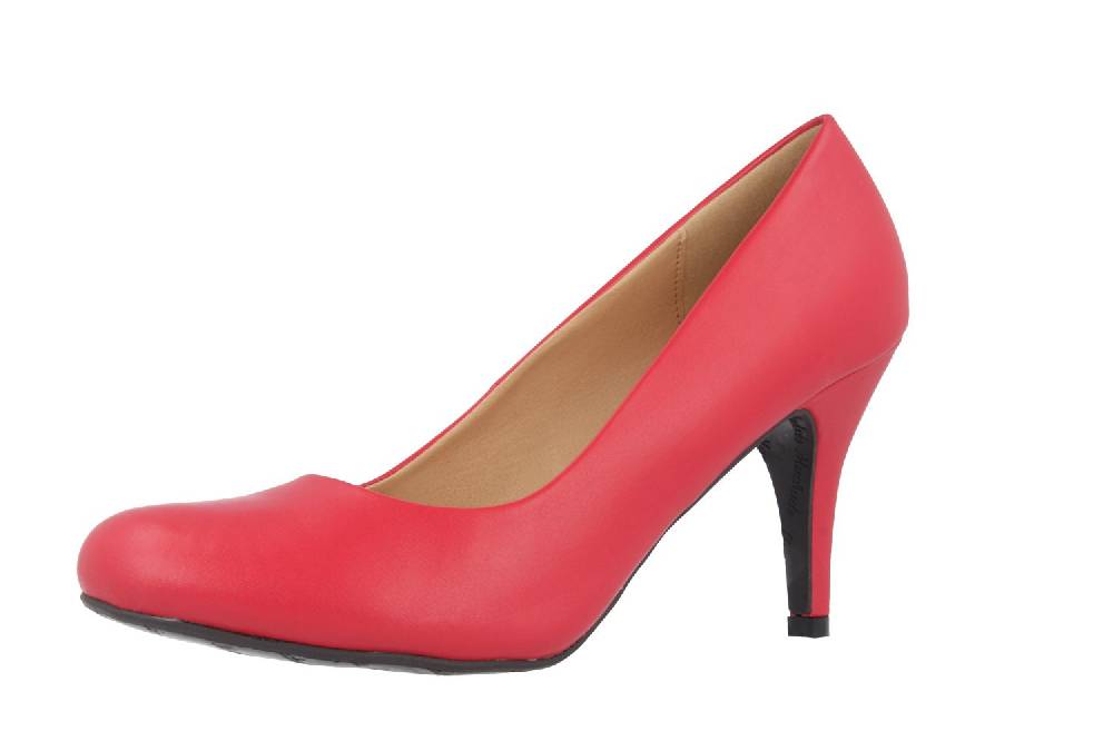Andres Machado Pumps in Übergrößen Rot AM422 Soft Rojo große Damenschuhe