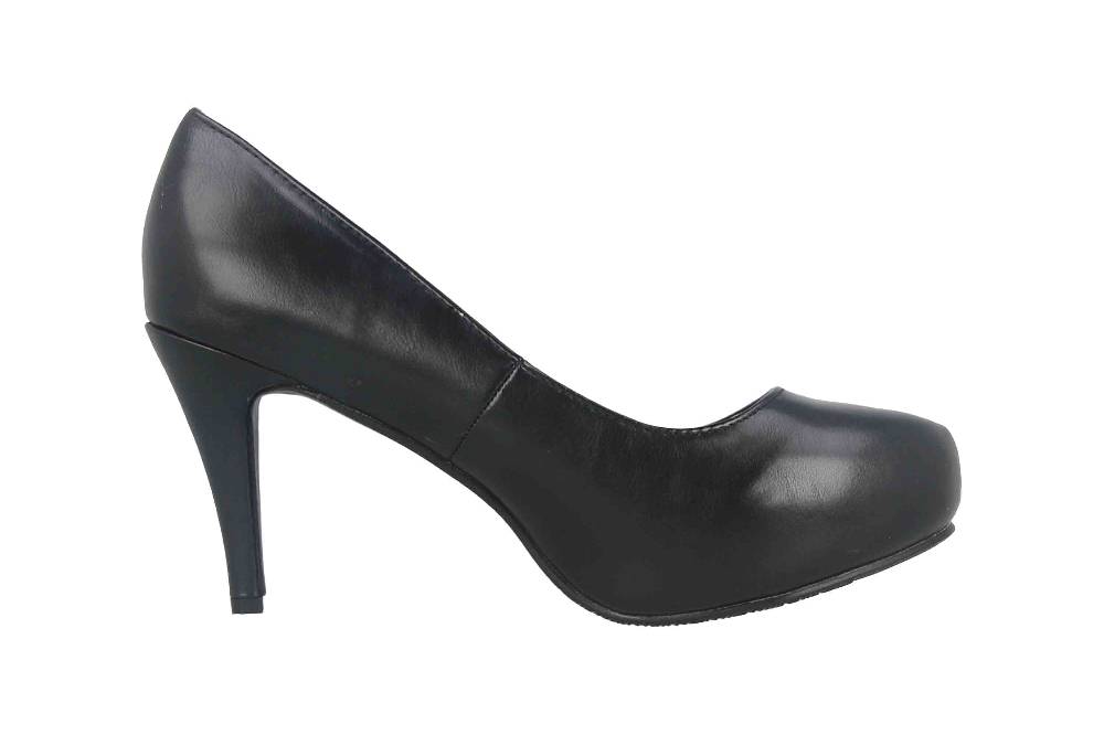 Andres Machado Pumps In Übergrößen Schwarz AM293 Soft Negro Große Damenschuhe