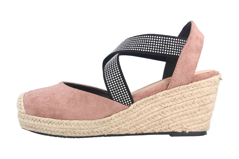 Andres Machado Sandalen in Übergrößen Braun AM5431 Ante Maquillaje große Damenschuhe