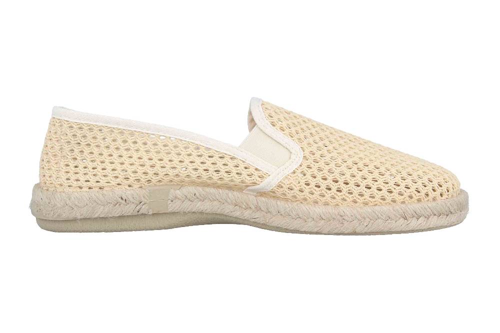 Andres Machado Slipper In Übergrößen Beige AM500 Rejilla Beige/ Herren Große Herrenschuhe
