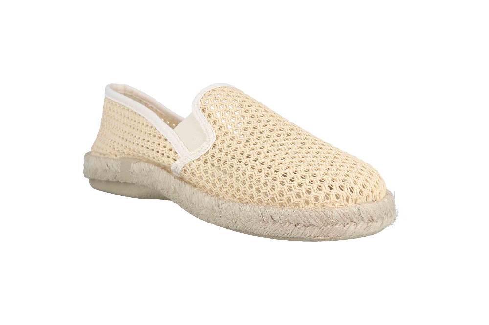 Andres Machado Slipper In Übergrößen Beige AM500 Rejilla Beige/ Herren Große Herrenschuhe