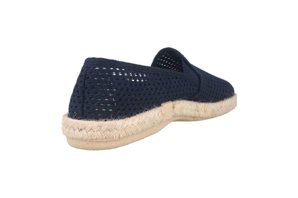 Andres Machado Slipper In Übergrößen Blau AM500 Rejilla Marino/ Herren Große Herrenschuhe
