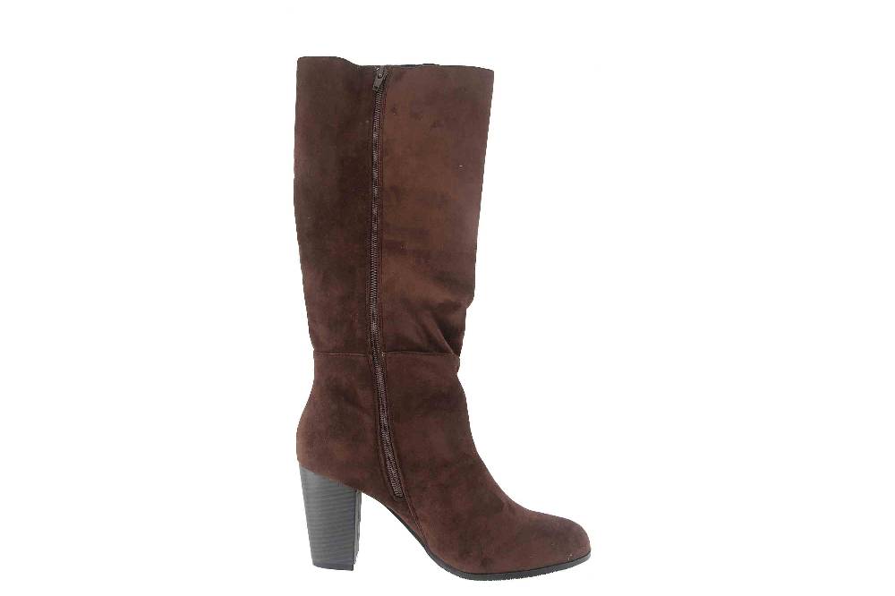 Andres Machado Stiefel In Übergrößen Braun AM4178 Ante Marron Große Damenschuhe