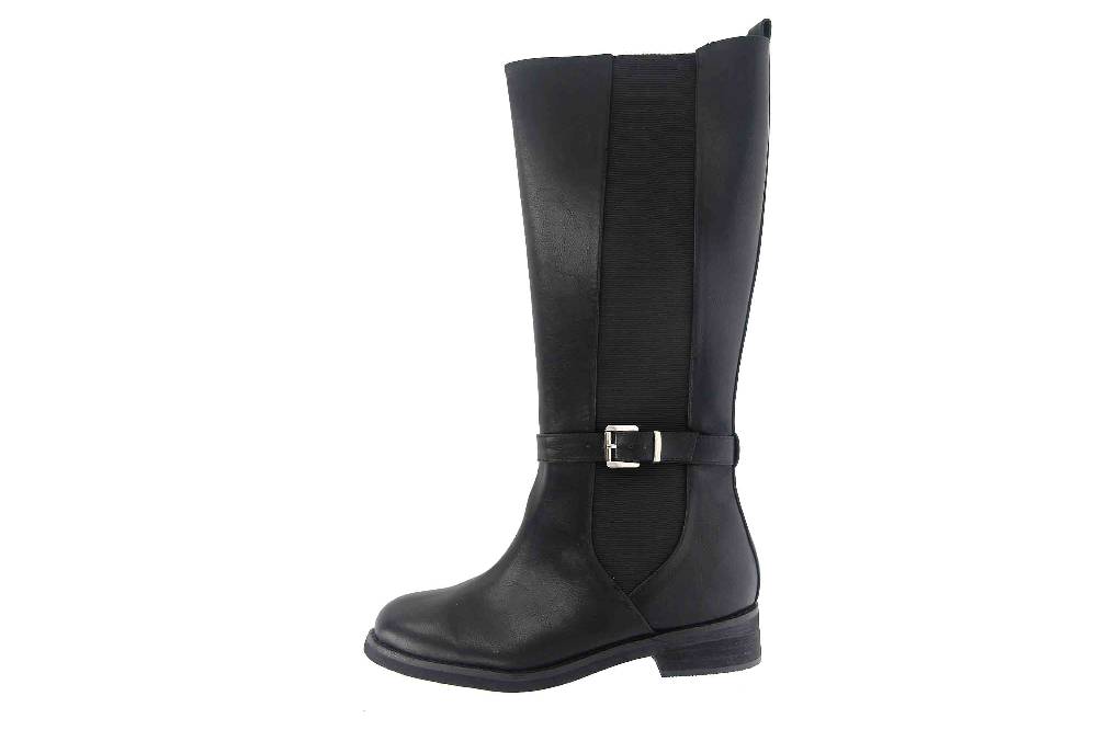 Andres Machado Stiefel in Übergrößen Schwarz AM4186 Soft Negro große Damenschuhe