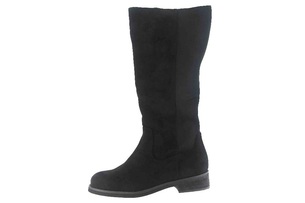Andres Machado Stiefel in Übergrößen Schwarz AM4185 Ante Negro große Damenschuhe