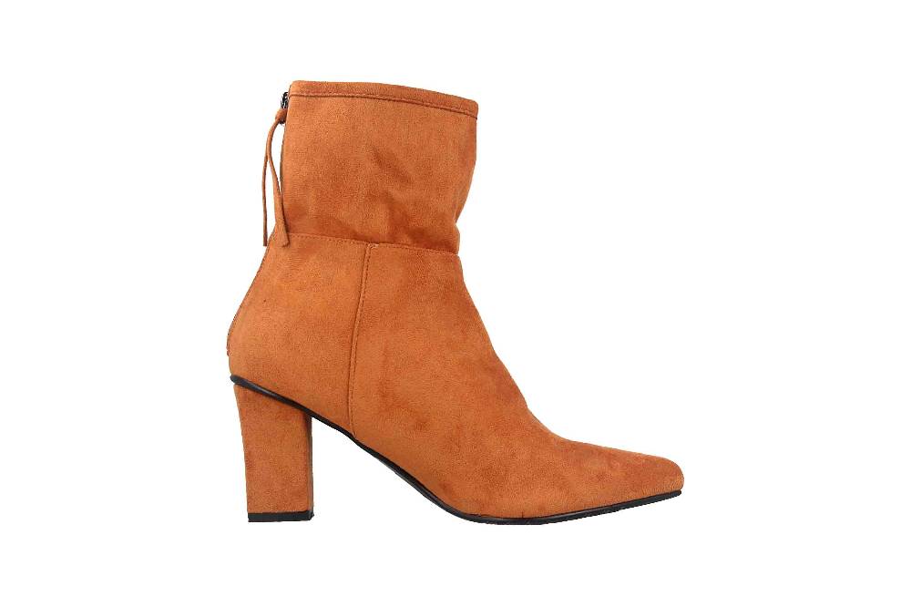 Andres Machado Stiefeletten In Übergrößen Braun AM4197 Ante Camel Große Damenschuhe