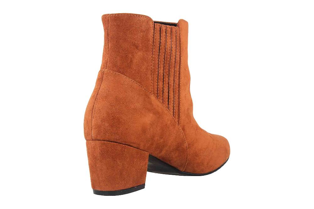 Andres Machado Stiefeletten In Übergrößen Braun AM4158 Ante Camel Große Damenschuhe