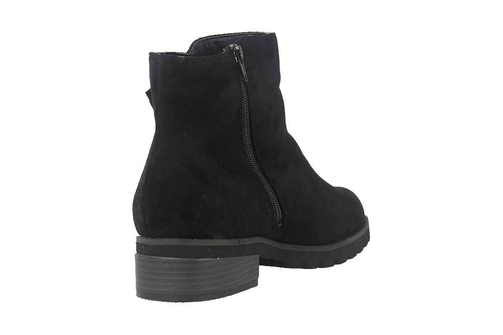 Andres Machado Stiefeletten In Übergrößen Schwarz AM4188 Ante Negro Große Damenschuhe