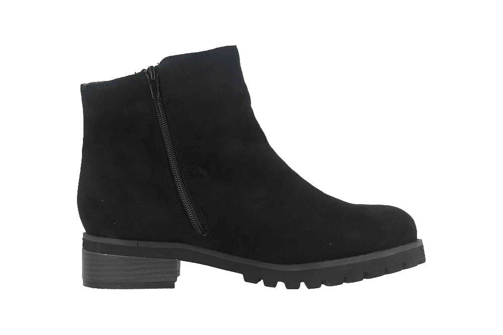 Andres Machado Stiefeletten In Übergrößen Schwarz AM4188 Ante Negro Große Damenschuhe