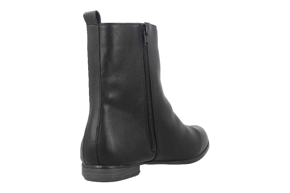 Andres Machado Stiefeletten In Übergrößen Schwarz AM4192 Soft Negro Große Damenschuhe