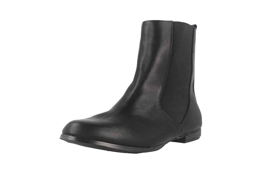 Andres Machado Stiefeletten In Übergrößen Schwarz AM4192 Soft Negro Große Damenschuhe