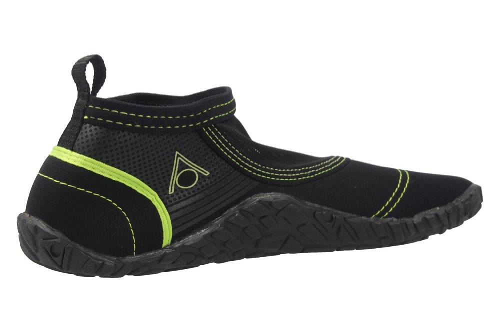Aqua Sphere Freizeitschuhe In Übergrößen Grün Beachwalker 2.0 Black/Green Große Herrenschuhe