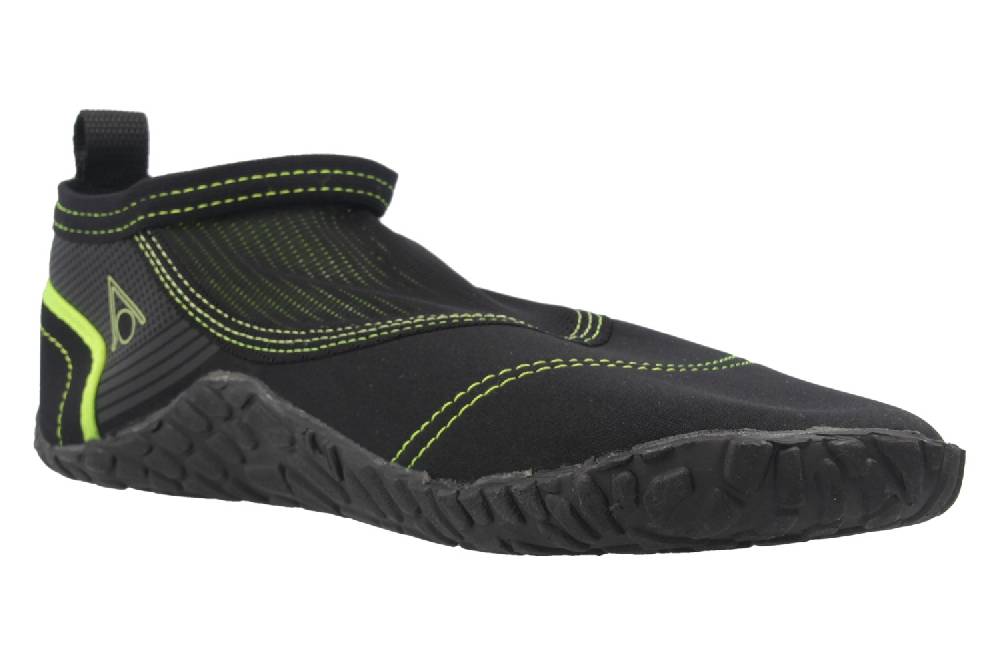 Aqua Sphere Freizeitschuhe In Übergrößen Grün Beachwalker 2.0 Black/Green Große Herrenschuhe