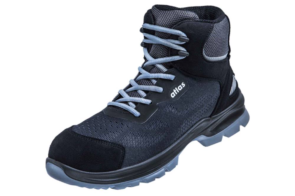 Atlas FLASH 1805 XP ESD Sicherheitsschuhe In Übergrößen Grau 14100 Große Herrenschuhe