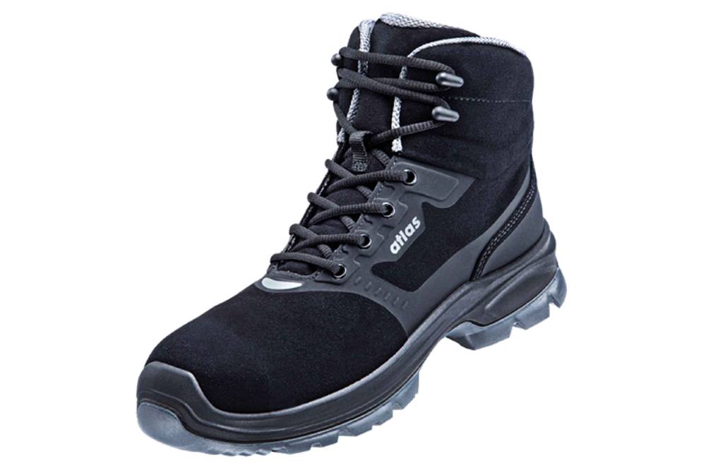 Atlas FLASH 6805 XP ESD Sicherheitsschuhe In Übergrößen Schwarz 75800 Große Herrenschuhe