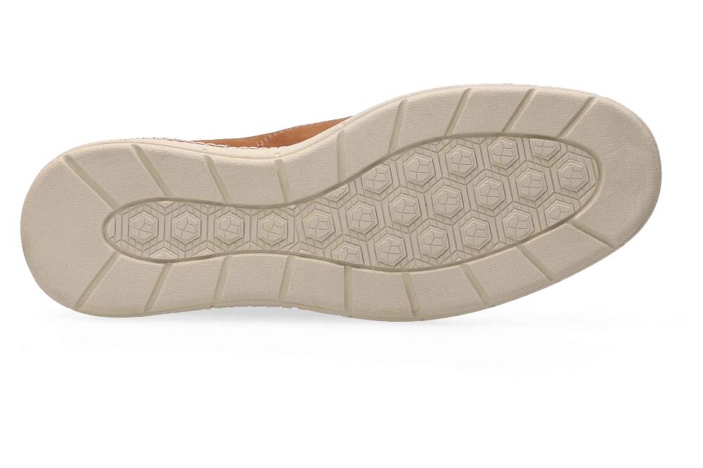 Australian Footwear Preston Sneaker In Übergrößen Braun 15.1560.02-T00 Große Herrenschuhe