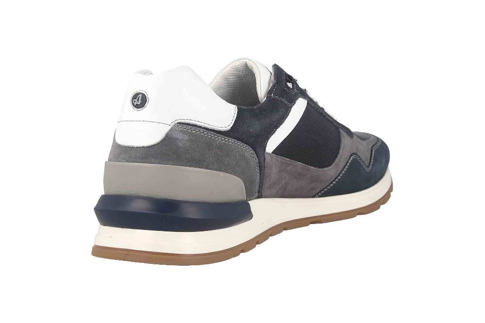 Australian Footwear Sneaker In Übergrößen Blau 15.1632.02-SI7 Große Herrenschuhe