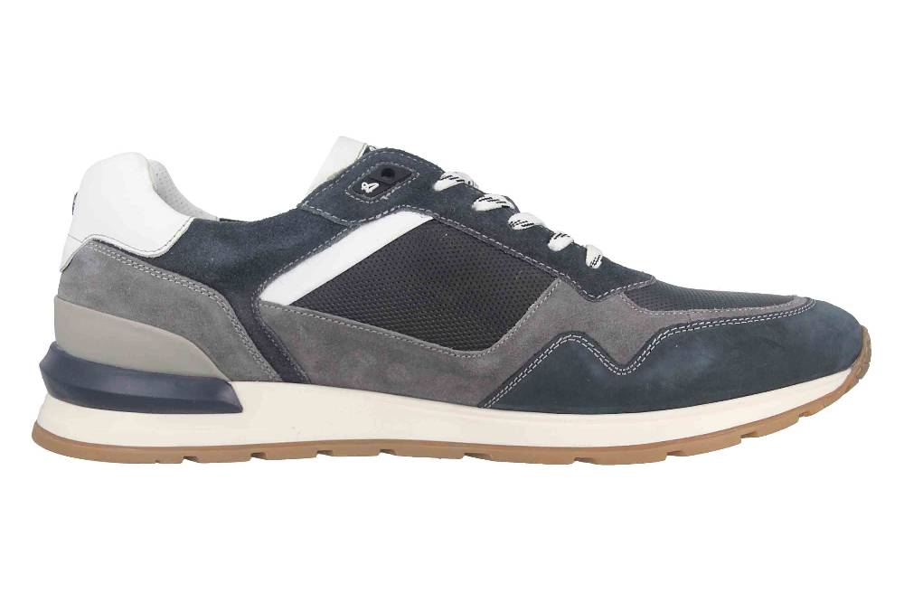 Australian Footwear Sneaker In Übergrößen Blau 15.1632.02-SI7 Große Herrenschuhe