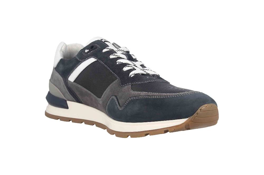 Australian Footwear Sneaker In Übergrößen Blau 15.1632.02-SI7 Große Herrenschuhe