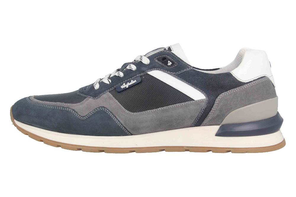 Australian Footwear Sneaker in Übergrößen Blau 15.1632.02-SI7 große Herrenschuhe