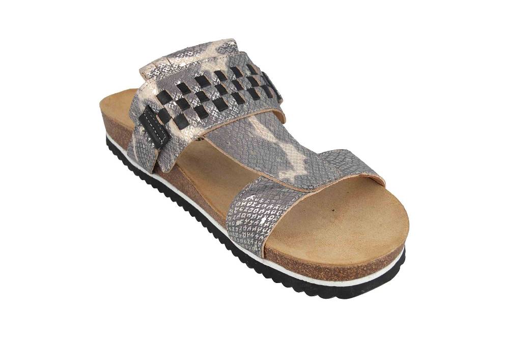 Baboos Pantoletten In Übergrößen Mehrfarbig 19Y03.11 357-100 Große Damenschuhe