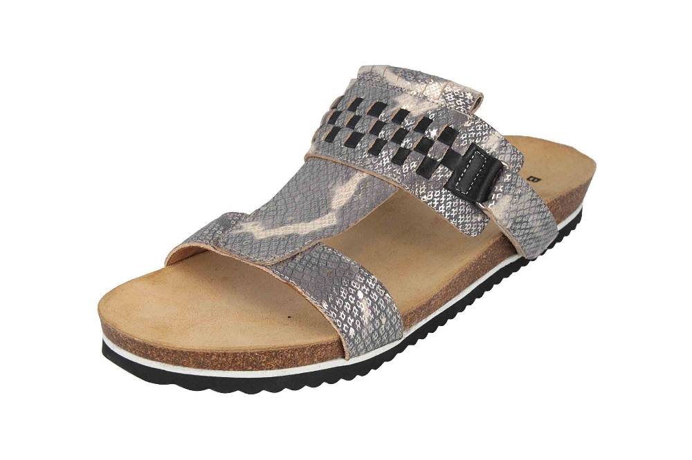 Baboos Pantoletten In Übergrößen Mehrfarbig 19Y03.11 357-100 Große Damenschuhe