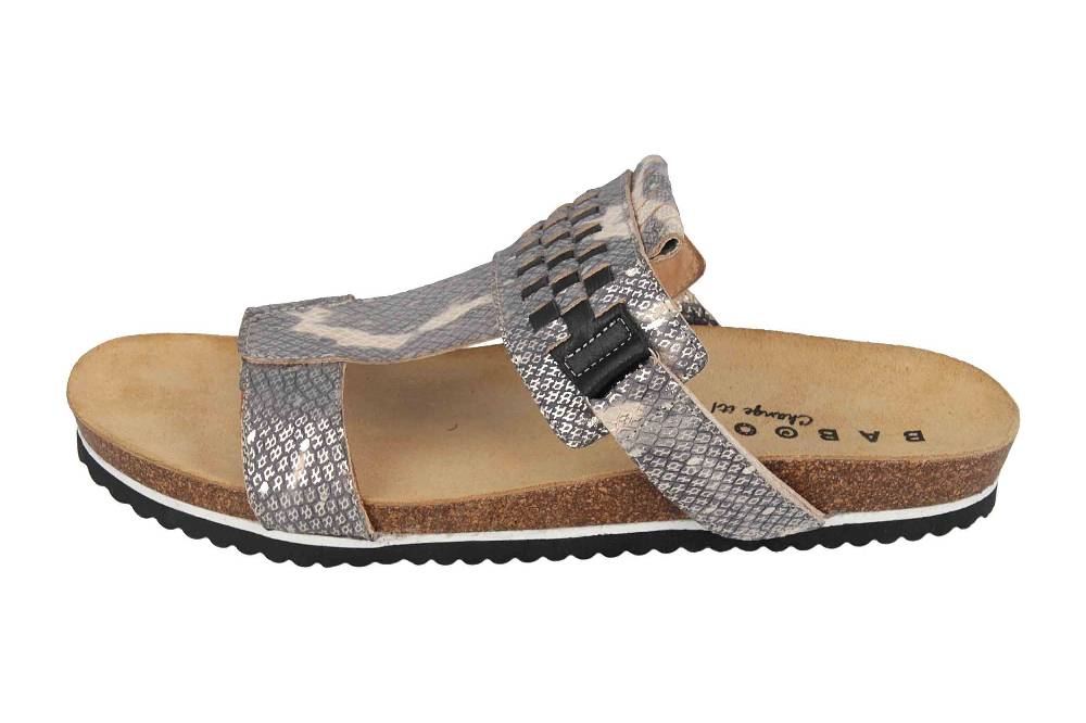 Baboos Pantoletten in Übergrößen Mehrfarbig 19Y03.11 357-100 große Damenschuhe