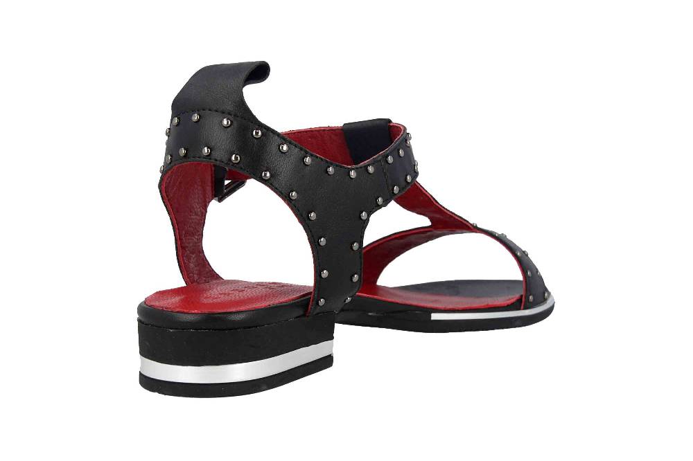 Baboos Sandaletten In Übergrößen Schwarz 19Y06.01 100 Große Damenschuhe