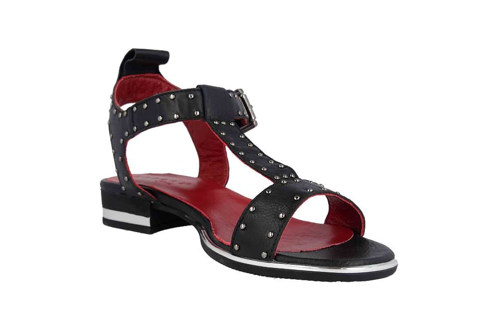 Baboos Sandaletten In Übergrößen Schwarz 19Y06.01 100 Große Damenschuhe