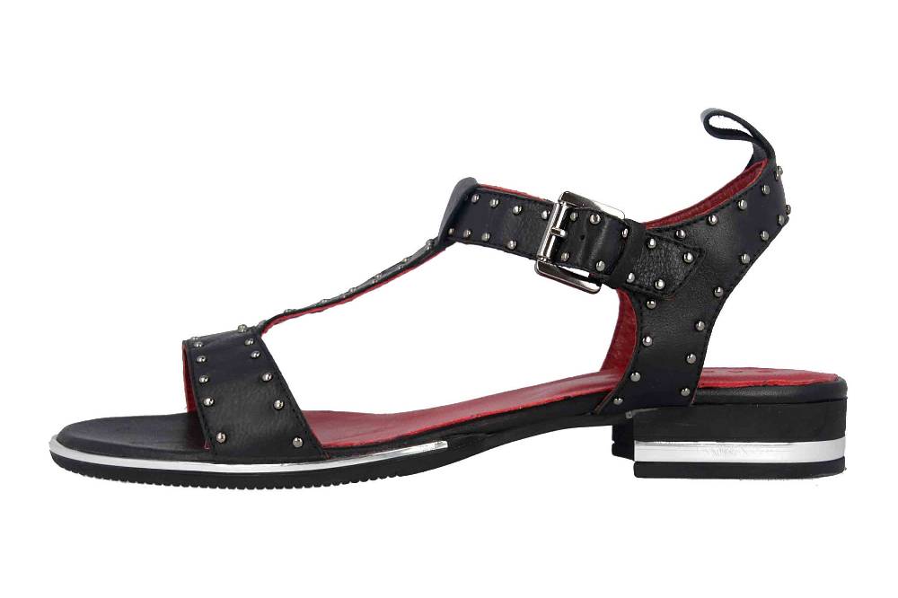 Baboos Sandaletten in Übergrößen Schwarz 19Y06.01 100 große Damenschuhe