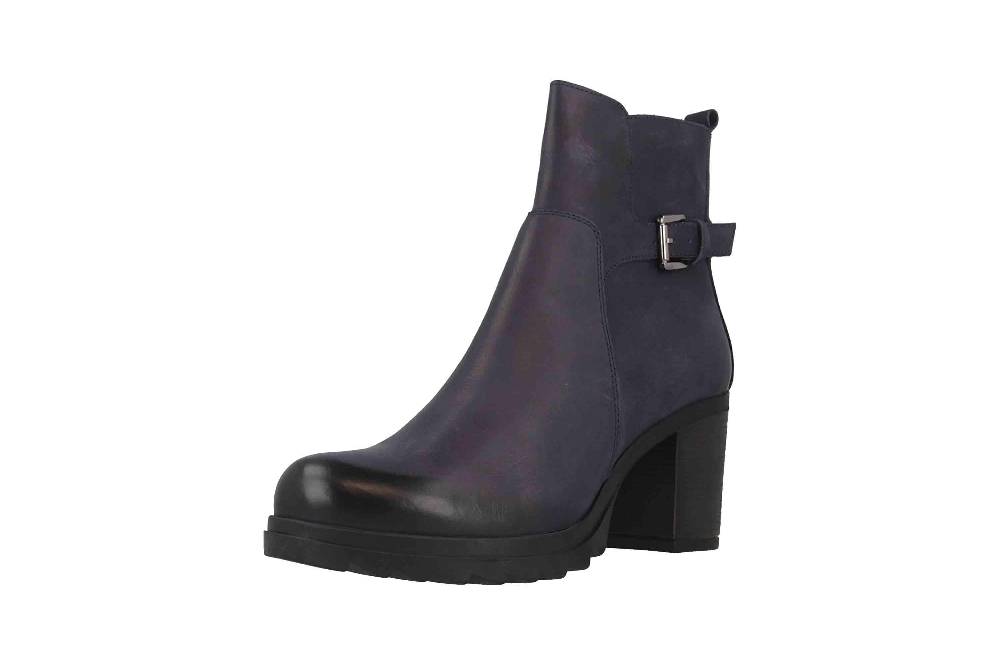 Baboos Stiefeletten In Übergrößen Blau 36.03 467 Große Damenschuhe