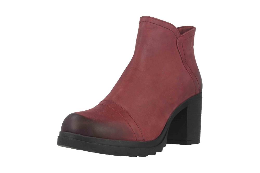 Baboos Stiefeletten In Übergrößen Bordeaux 36.01 458 Große Damenschuhe