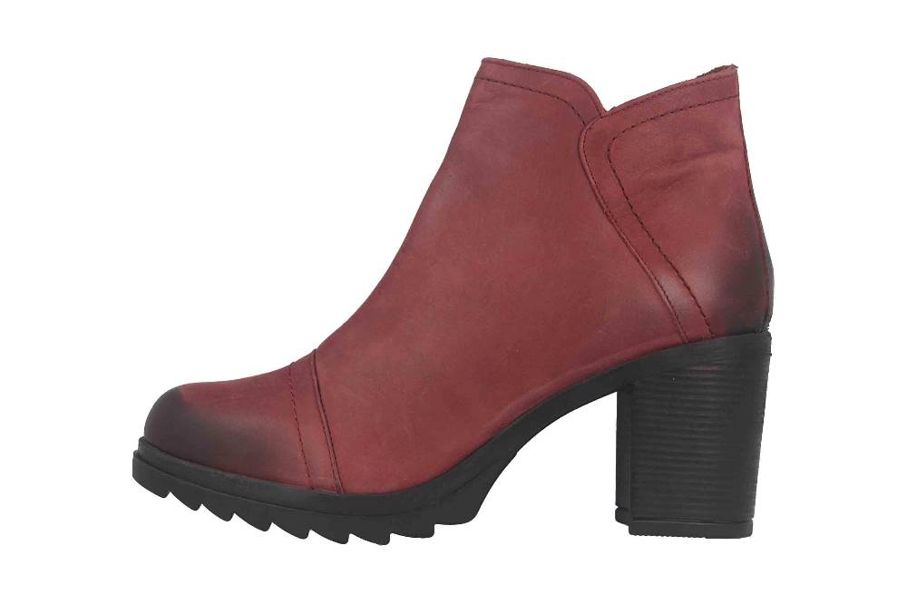 Baboos Stiefeletten in Übergrößen Bordeaux 36.01 458 große Damenschuhe