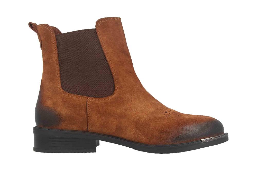 Baboos Stiefeletten In Übergrößen Braun 02.28 141 Große Damenschuhe