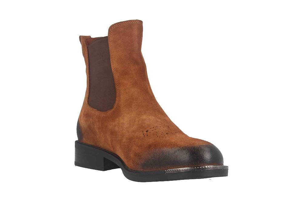 Baboos Stiefeletten In Übergrößen Braun 02.28 141 Große Damenschuhe