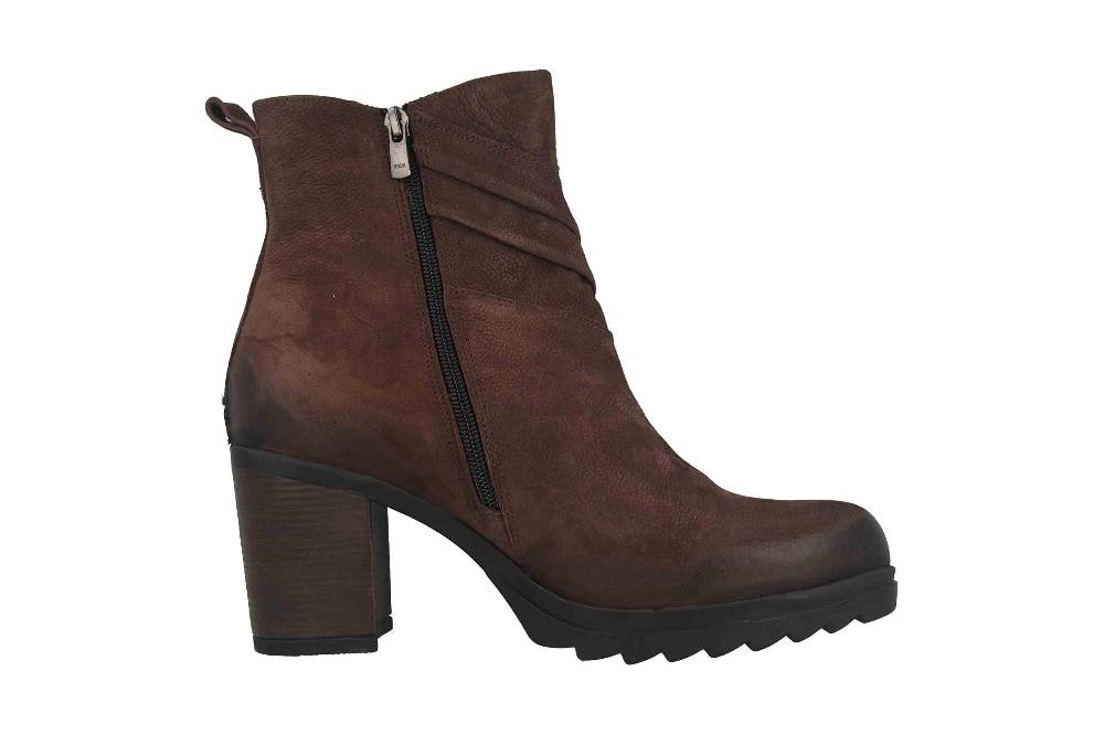 Baboos Stiefeletten In Übergrößen Braun 2142 121 Große Damenschuhe