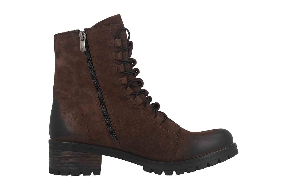 Baboos Stiefeletten In Übergrößen Braun 4010 121 Große Damenschuhe