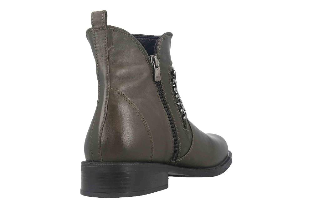 Baboos Stiefeletten In Übergrößen Grün 02.08-1 298 Große Damenschuhe