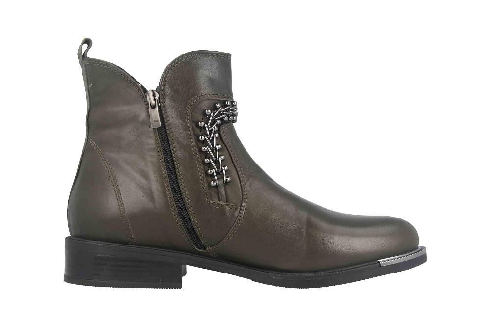 Baboos Stiefeletten In Übergrößen Grün 02.08-1 298 Große Damenschuhe